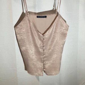 Brandy Melville One Size Pink Top
